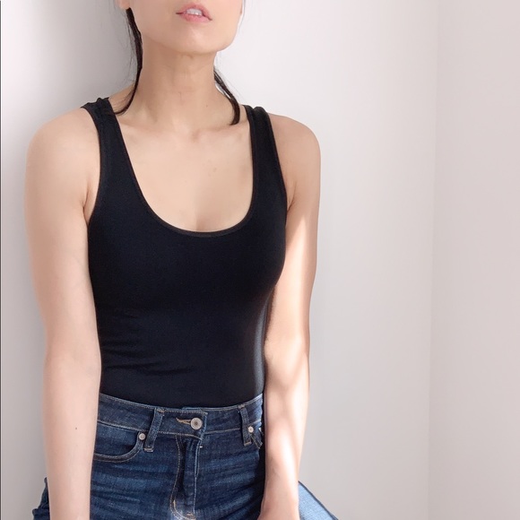 KAIA Seamless Bodysuit - BLACK - Picture 7 of 11